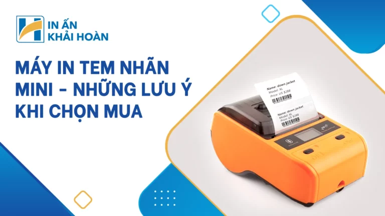 máy in tem nhãn decal khổ a4