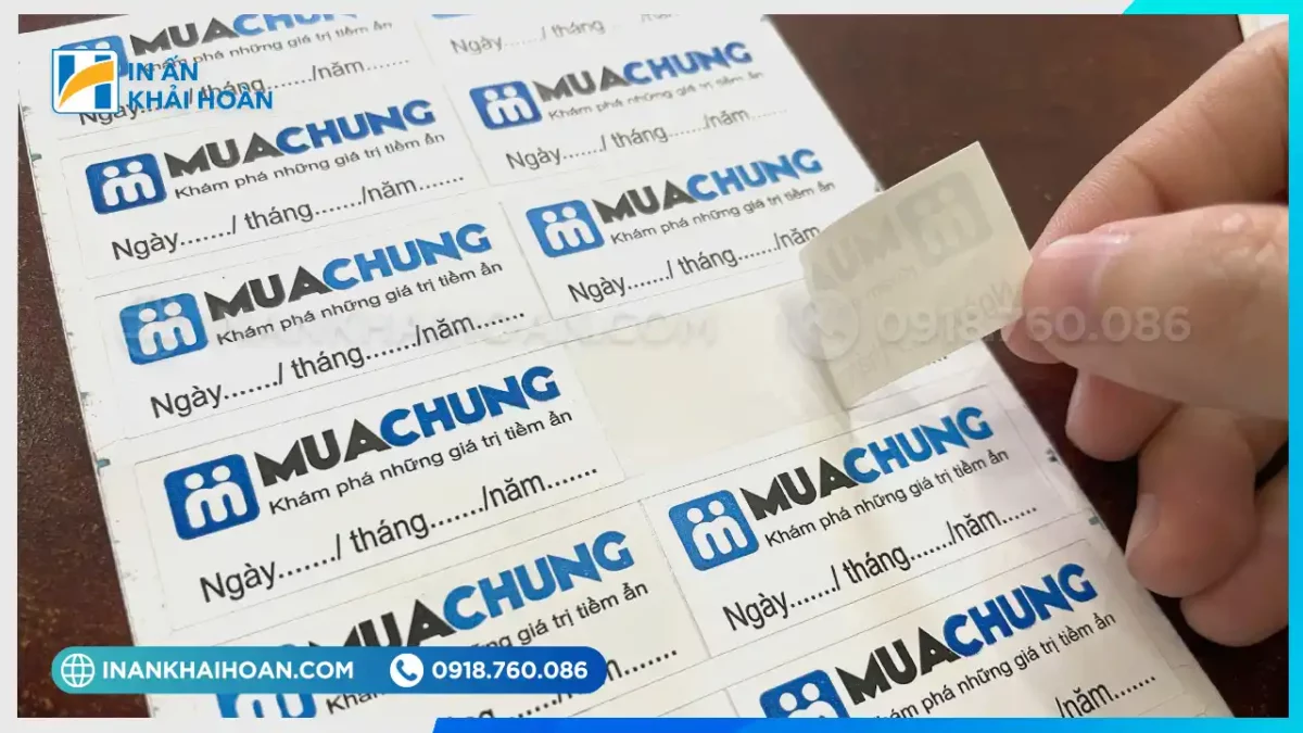 Cách sử dụng tem vỡ