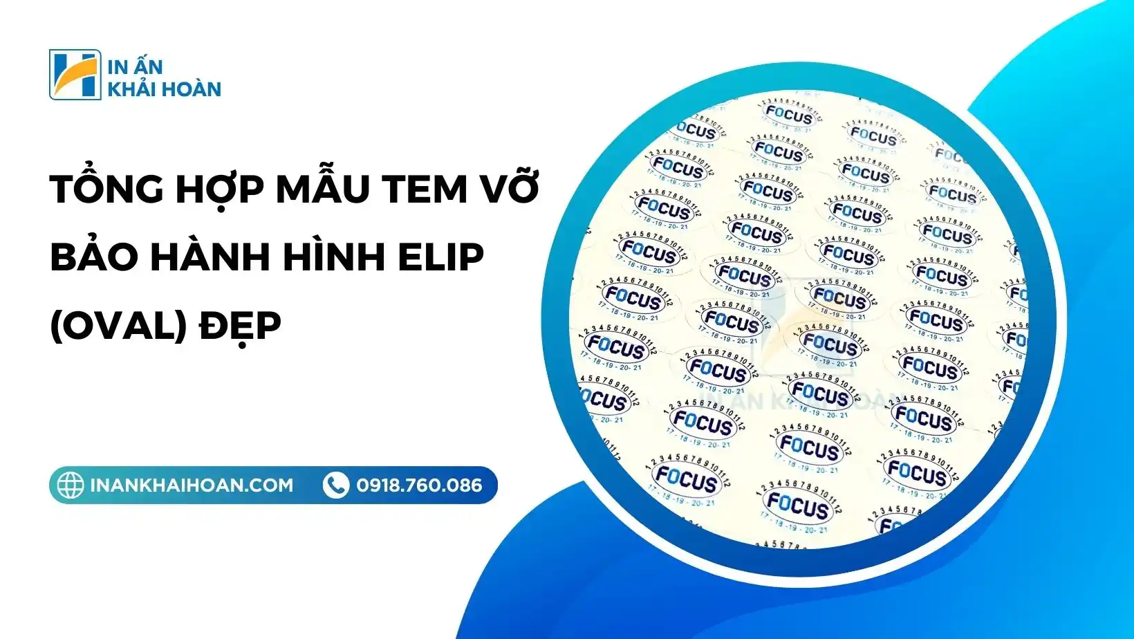 mẫu tem vỡ bảo hành hình elip