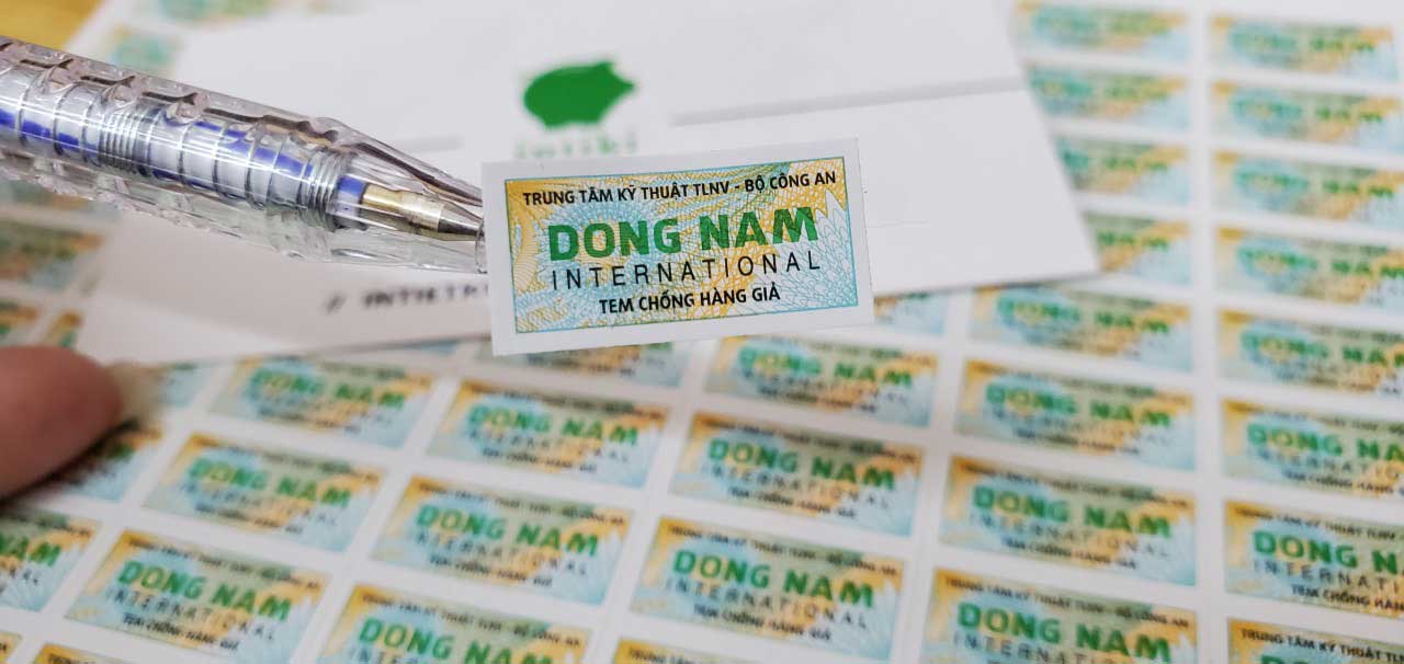 chất liệu in tem vỡ